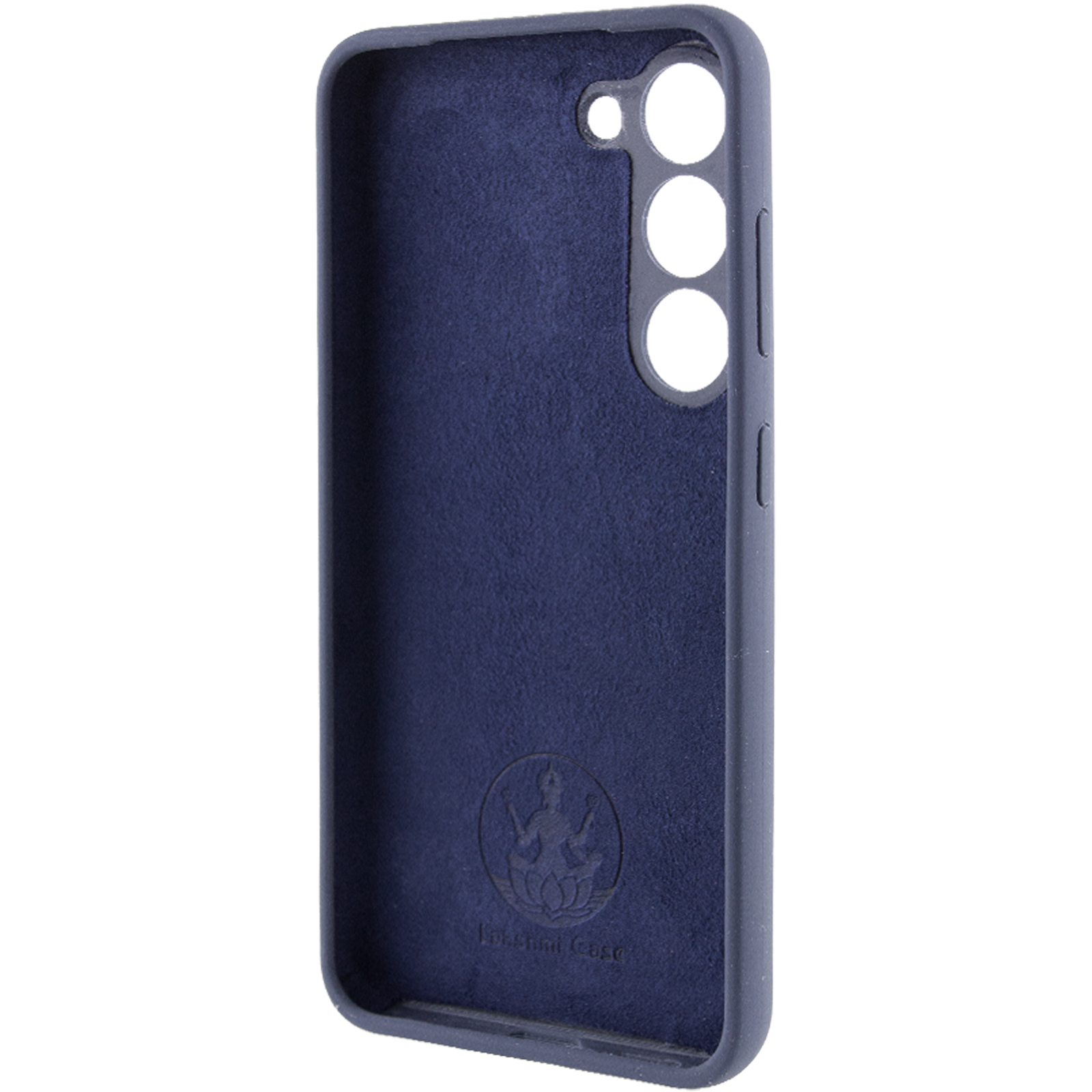 Чехол Silicone Cover Lakshmi Full Camera (AAA) для Samsung Galaxy S23, Темно-синий / Midnight blue 3, Силикон, купить оптом с доставкой