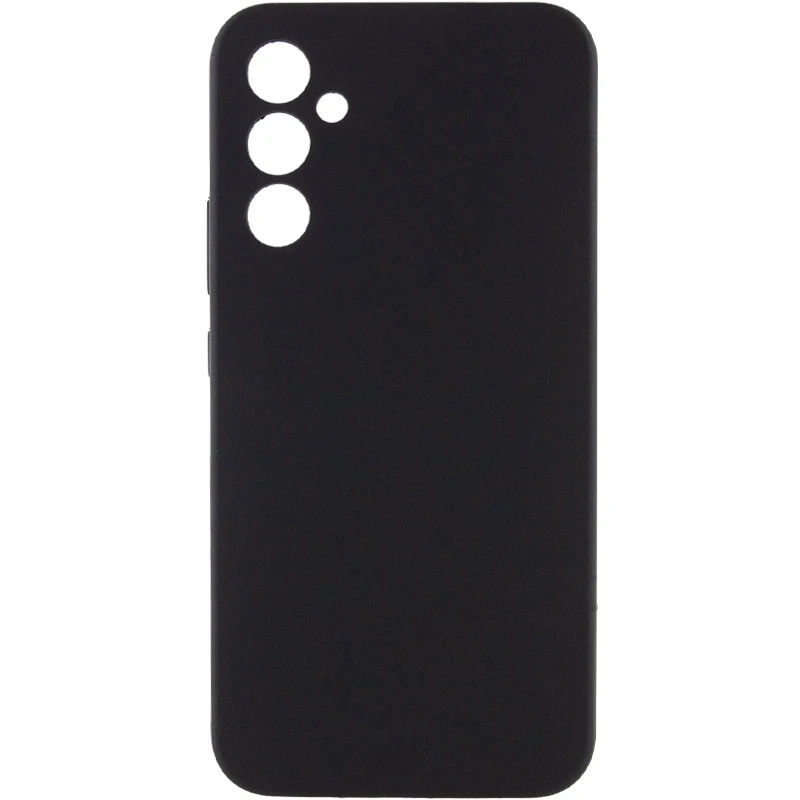 Чехол Silicone Cover Lakshmi Full Camera (AAA) для Samsung Galaxy S23, Черный / Black, Силикон, купить оптом с доставкой