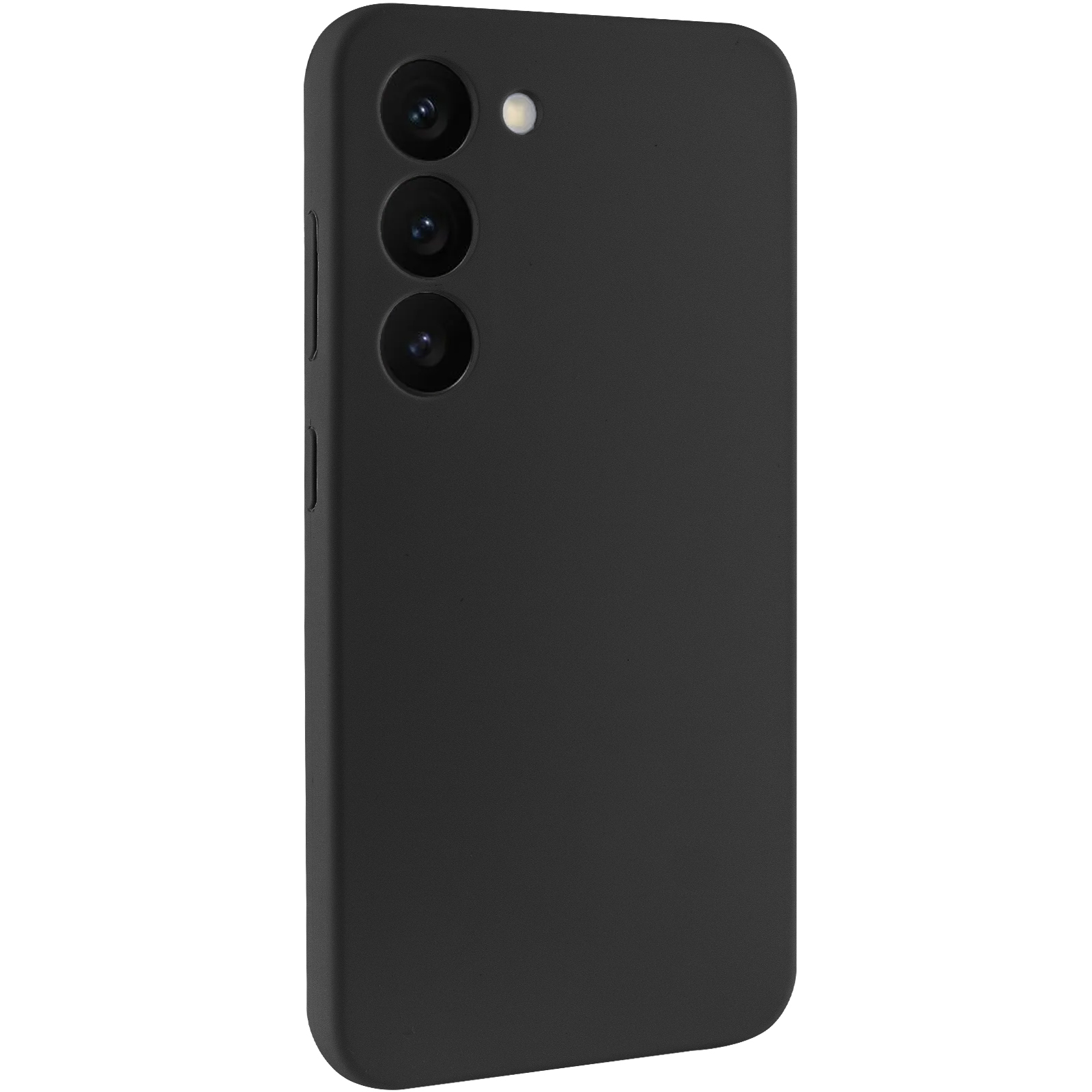 Чохол Silicone Cover Lakshmi Full Camera (AAA) для Samsung Galaxy S23, Чорний / Black 4, Силікон, купити оптом з доставкою