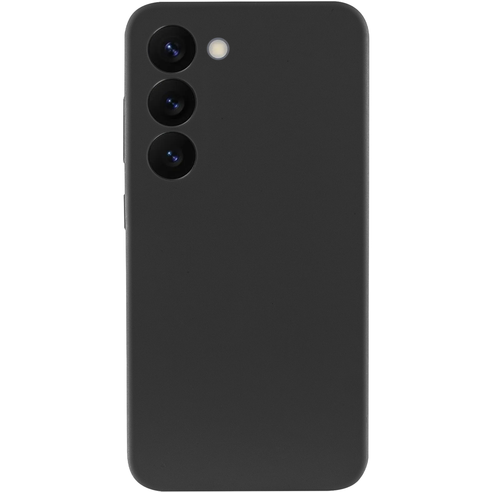Чохол Silicone Cover Lakshmi Full Camera (AAA) для Samsung Galaxy S23, Чорний / Black 5, Силікон, купити оптом з доставкою