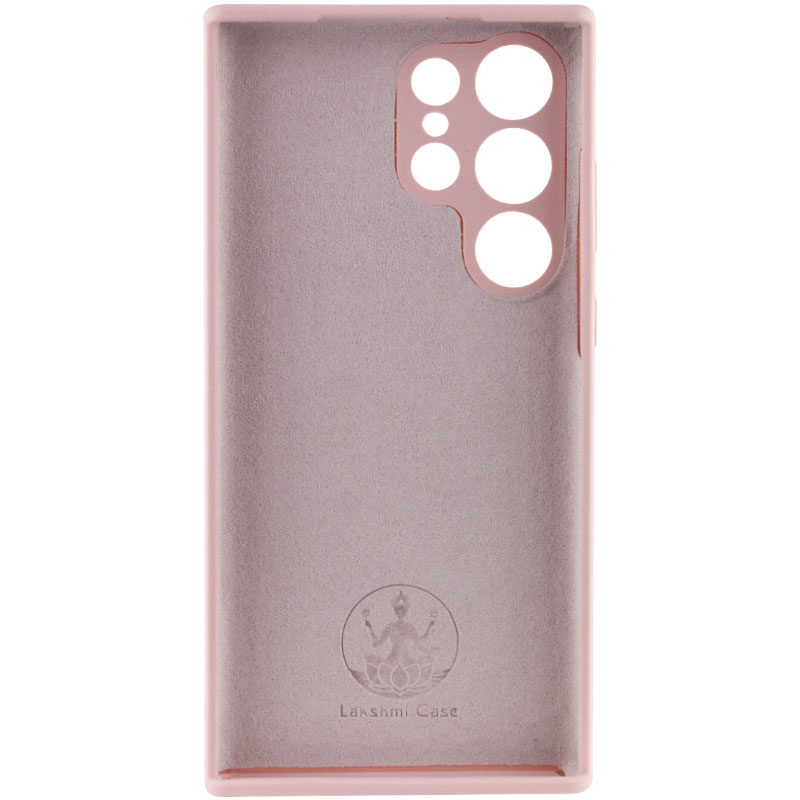 Чохол Silicone Cover Lakshmi Full Camera (AAA) для Samsung Galaxy S23 Ultra, Рожевий / Pink Sand 2, Силікон, купити оптом з доставкою