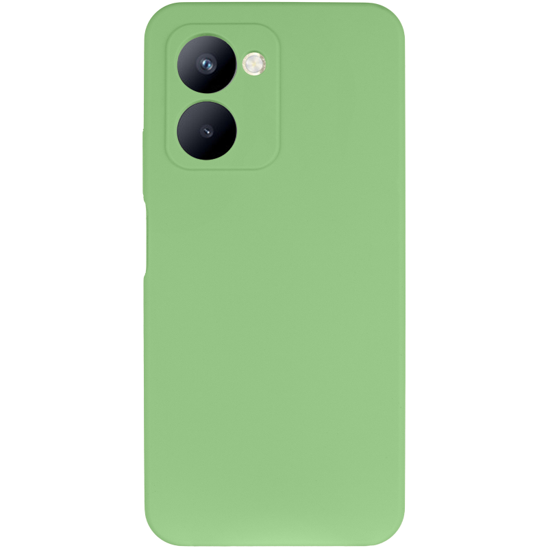 Чохол Silicone Cover Lakshmi Full Camera (AAA) для Realme C33, М'ятний / Mint 1, Силікон, купити оптом з доставкою