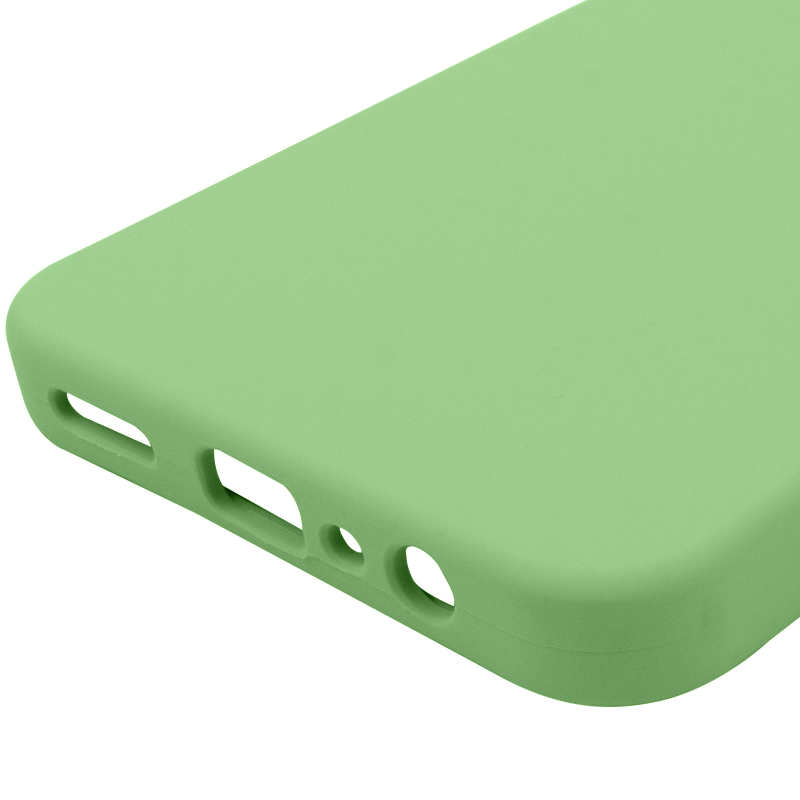 Чохол Silicone Cover Lakshmi Full Camera (AAA) для Realme C33, М'ятний / Mint 4, Силікон, купити оптом з доставкою