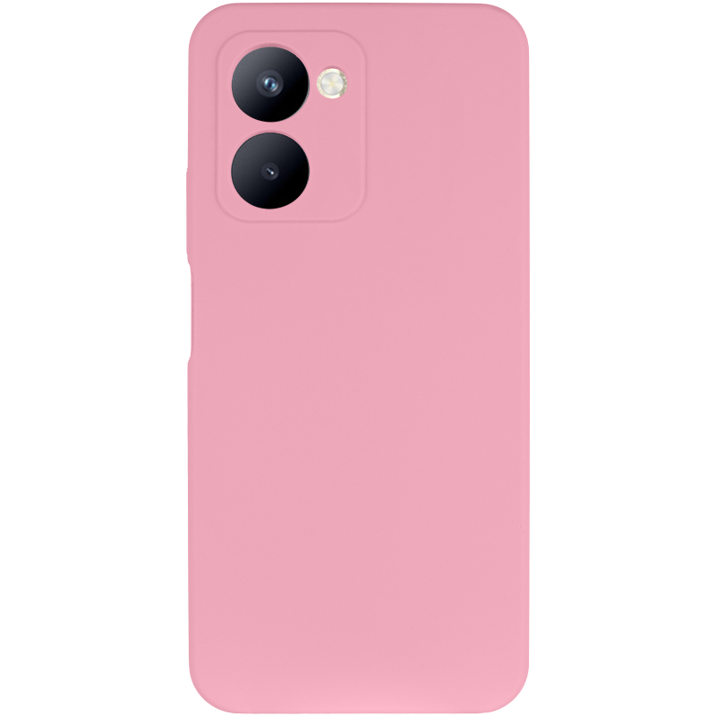Чохол Silicone Cover Lakshmi Full Camera (AAA) для Realme C33, Рожевий / Light pink 1, Силікон, купити оптом з доставкою