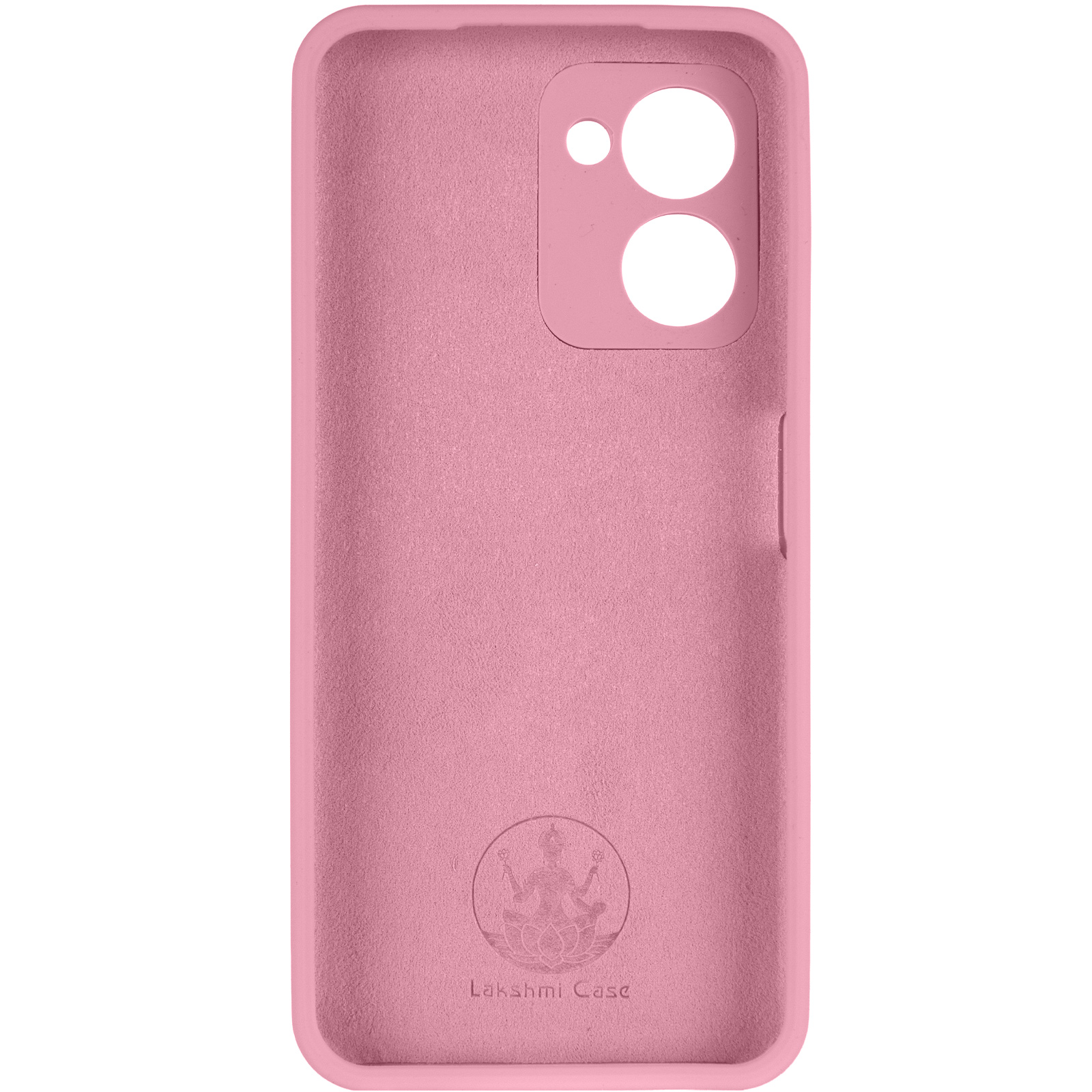 Чохол Silicone Cover Lakshmi Full Camera (AAA) для Realme C33, Рожевий / Light pink 2, Силікон, купити оптом з доставкою