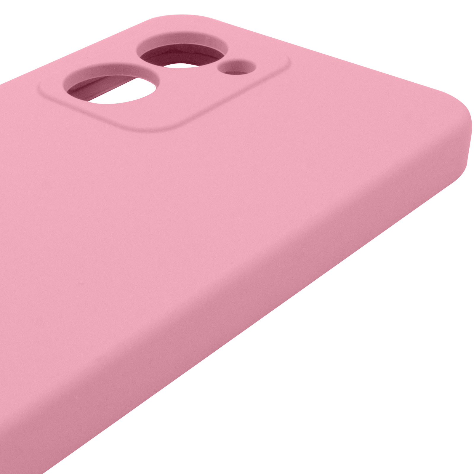 Чохол Silicone Cover Lakshmi Full Camera (AAA) для Realme C33, Рожевий / Light pink 3, Силікон, купити оптом з доставкою