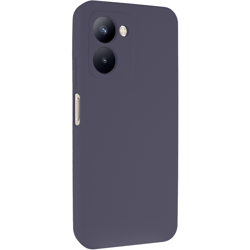 Чохол Silicone Cover Lakshmi Full Camera (AAA) для Realme C33, Сірий / Dark Gray, Силікон, купити оптом з доставкою