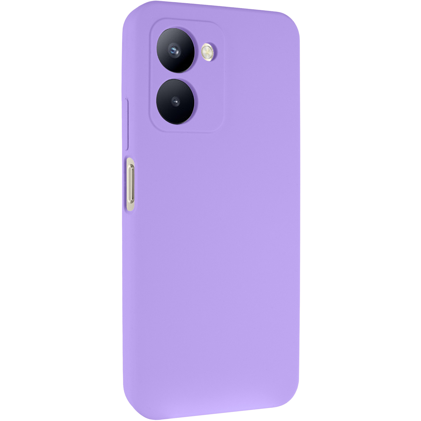 Чохол Silicone Cover Lakshmi Full Camera (AAA) для Realme C33, Бузковий / Dasheen, Силікон, купити оптом з доставкою