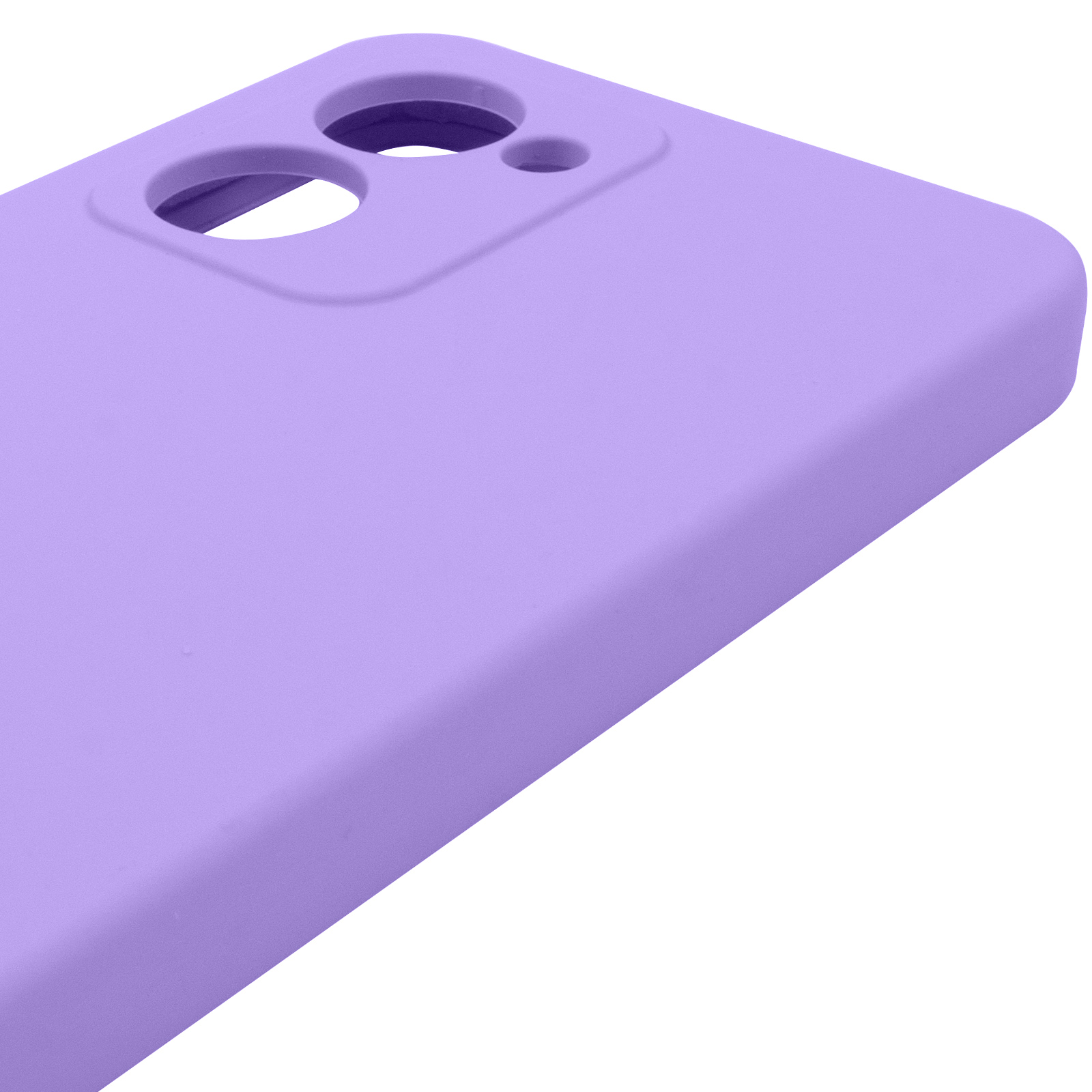 Чохол Silicone Cover Lakshmi Full Camera (AAA) для Realme C33, Бузковий / Dasheen 3, Силікон, купити оптом з доставкою