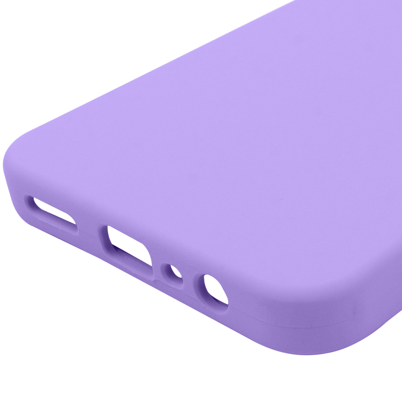 Чохол Silicone Cover Lakshmi Full Camera (AAA) для Realme C33, Бузковий / Dasheen 4, Силікон, купити оптом з доставкою