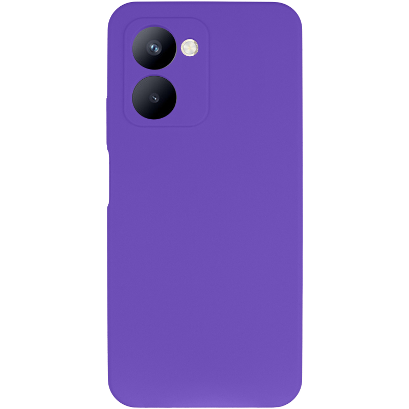 Чохол Silicone Cover Lakshmi Full Camera (AAA) для Realme C33, Фіолетовий / Amethyst 1, Силікон, купити оптом з доставкою