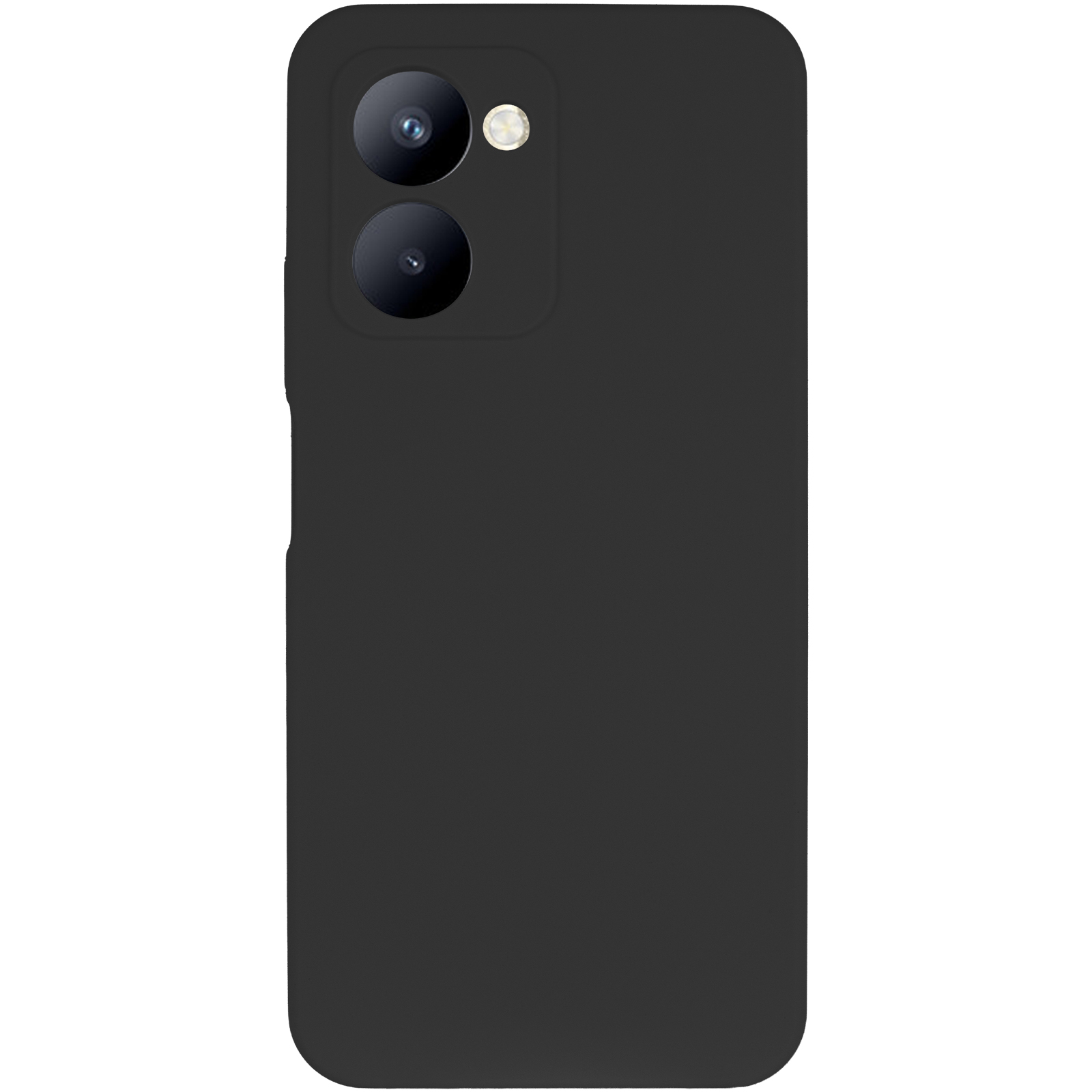 Чохол Silicone Cover Lakshmi Full Camera (AAA) для Realme C33, Чорний / Black 1, Силікон, купити оптом з доставкою