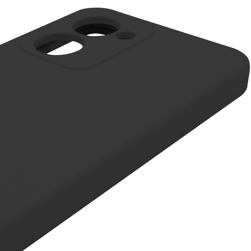 Чохол Silicone Cover Lakshmi Full Camera (AAA) для Realme C33, Чорний / Black 4, Силікон, купити оптом з доставкою