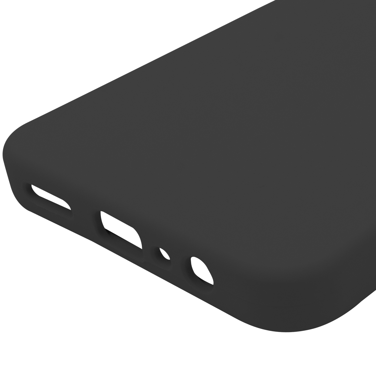 Чохол Silicone Cover Lakshmi Full Camera (AAA) для Realme C33, Чорний / Black 5, Силікон, купити оптом з доставкою