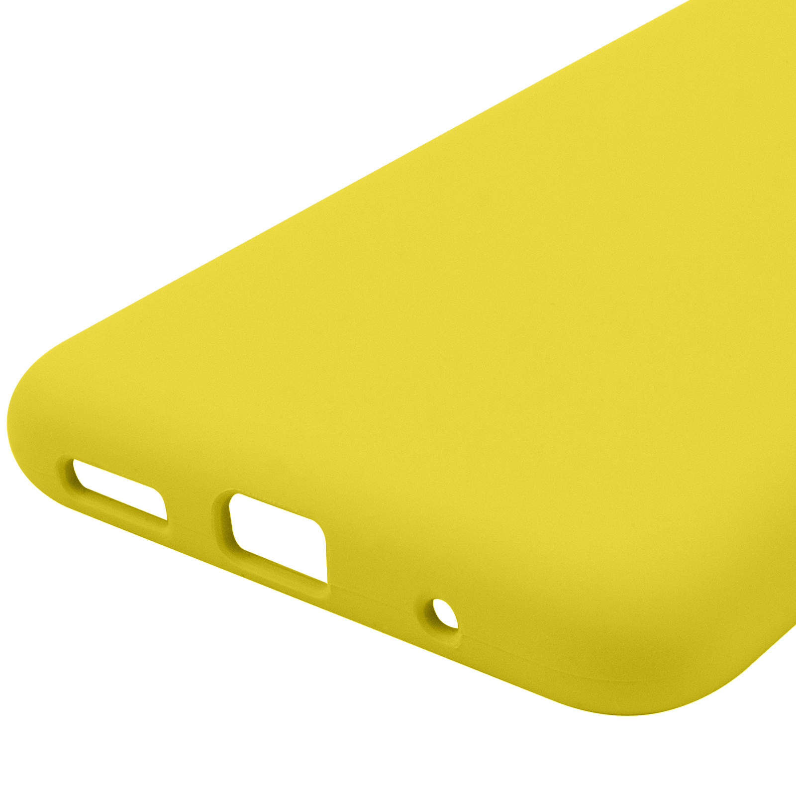 Чохол Silicone Cover Lakshmi Full Camera (AAA) для Motorola Moto E40, Жовтий / Yellow 4, Силікон, купити оптом з доставкою