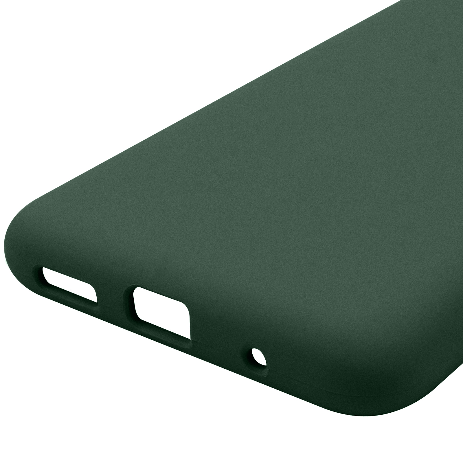 Чохол Silicone Cover Lakshmi Full Camera (AAA) для Motorola Moto E40, Зелений / Cyprus Green 4, Силікон, купити оптом з доставкою
