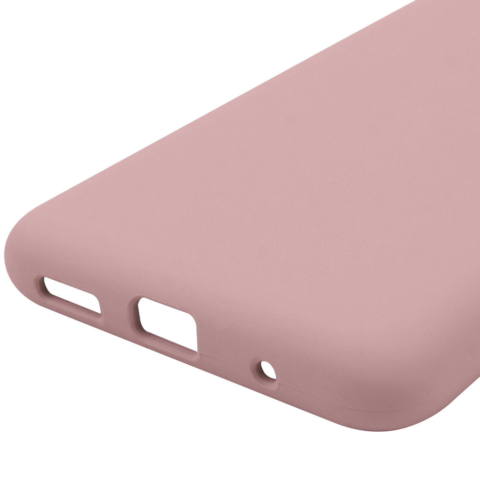 Чохол Silicone Cover Lakshmi Full Camera (AAA) для Motorola Moto E40, Рожевий / Pink Sand 4, Силікон, купити оптом з доставкою