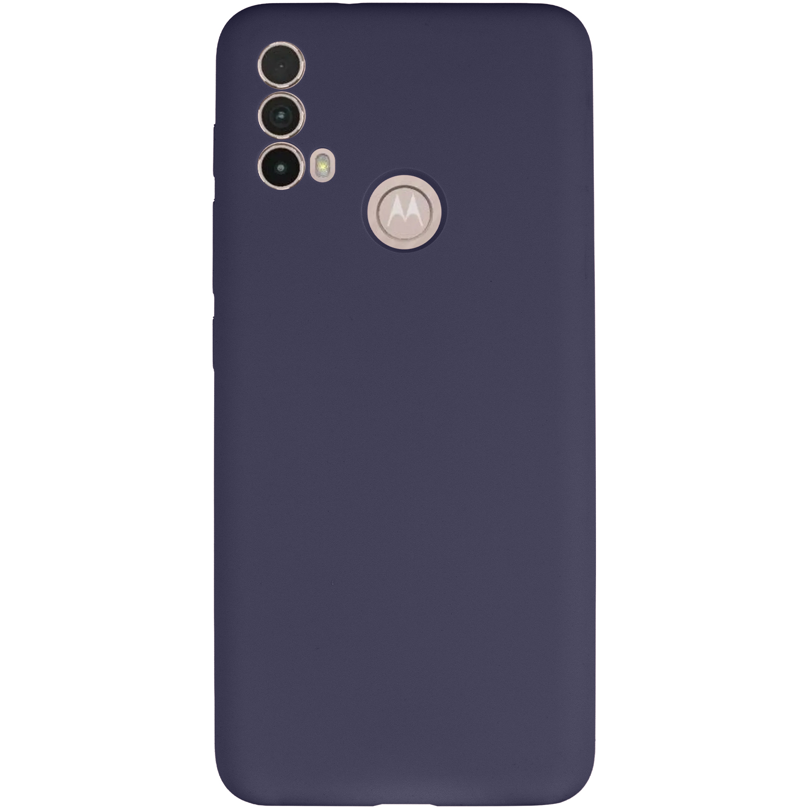 Чохол Silicone Cover Lakshmi Full Camera (AAA) для Motorola Moto E40, Темно-синій / Midnight blue 1, Силікон, купити оптом з доставкою