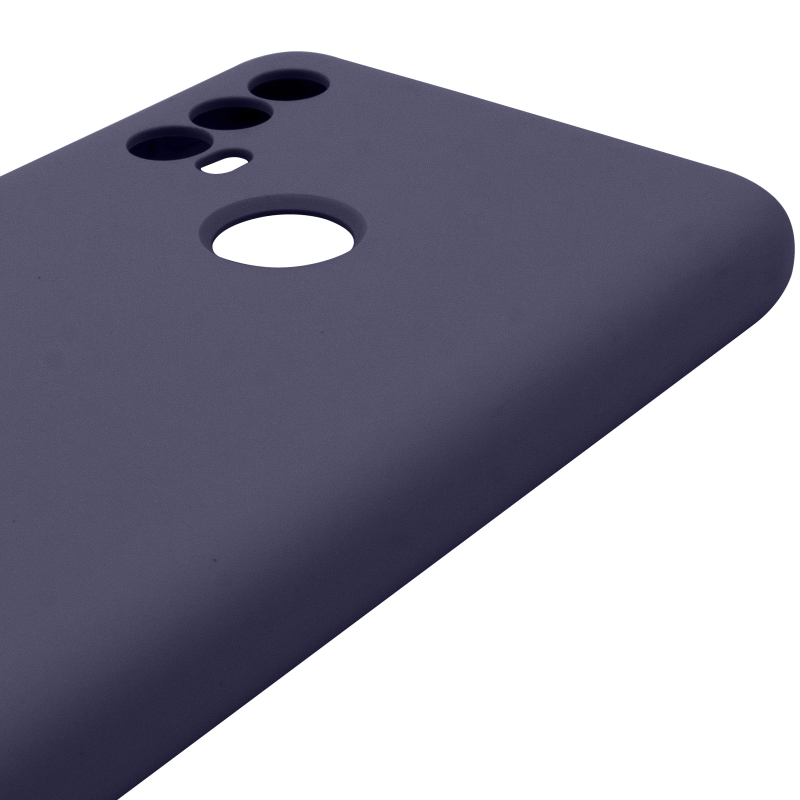 Чохол Silicone Cover Lakshmi Full Camera (AAA) для Motorola Moto E40, Темно-синій / Midnight blue 3, Силікон, купити оптом з доставкою