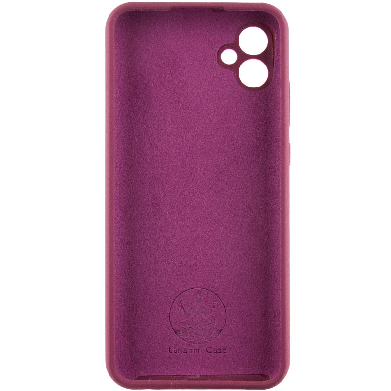 Чохол Silicone Cover Lakshmi Full Camera (AAA) для Samsung Galaxy A04e, Бордовий / Plum 2, Силікон, купити оптом з доставкою