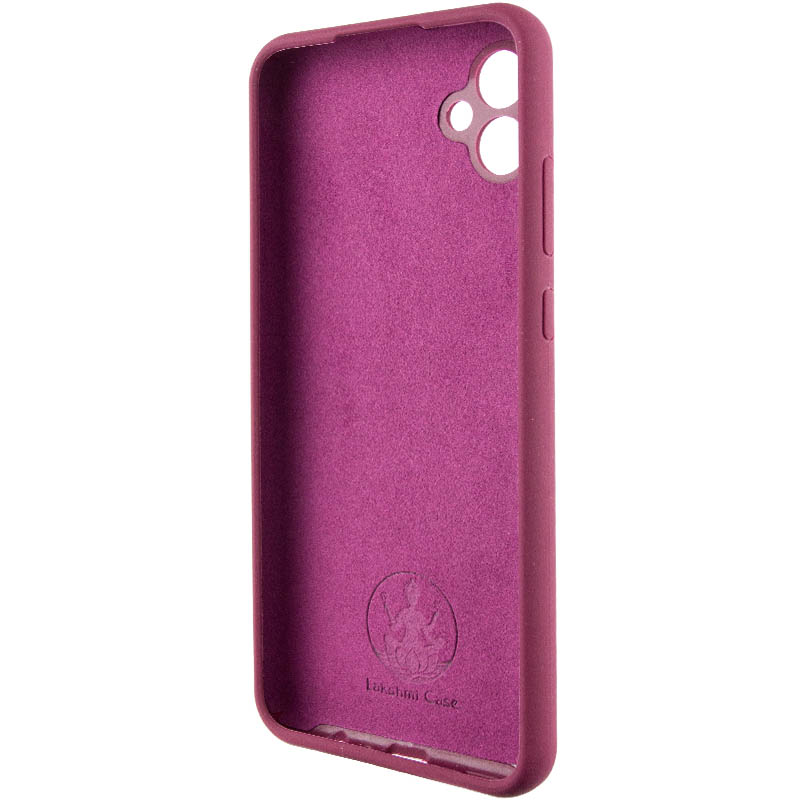 Чохол Silicone Cover Lakshmi Full Camera (AAA) для Samsung Galaxy A04e, Бордовий / Plum 3, Силікон, купити оптом з доставкою