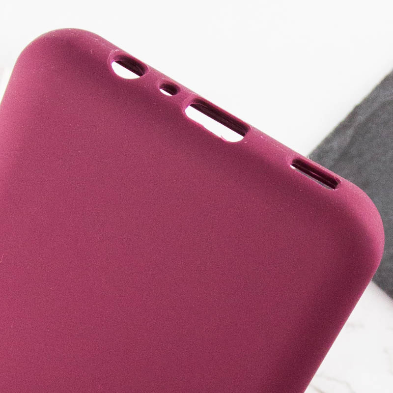 Чохол Silicone Cover Lakshmi Full Camera (AAA) для Samsung Galaxy A04e, Бордовий / Plum 6, Силікон, купити оптом з доставкою