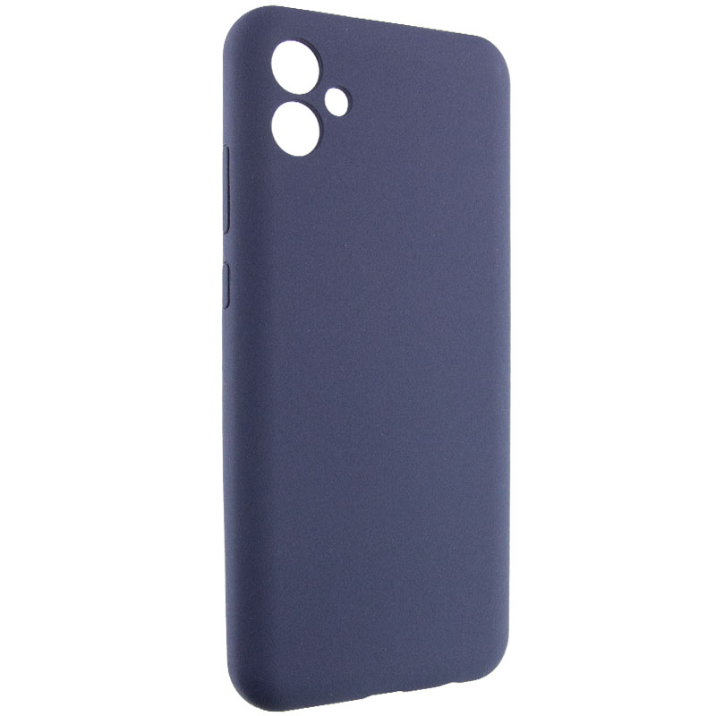 Чохол Silicone Cover Lakshmi Full Camera (AAA) для Samsung Galaxy A04e, Темно-синій / Midnight blue 1, Силікон, купити оптом з доставкою