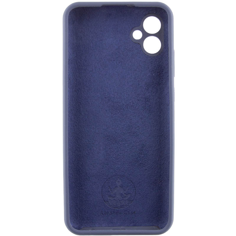 Чохол Silicone Cover Lakshmi Full Camera (AAA) для Samsung Galaxy A04e, Темно-синій / Midnight blue 2, Силікон, купити оптом з доставкою
