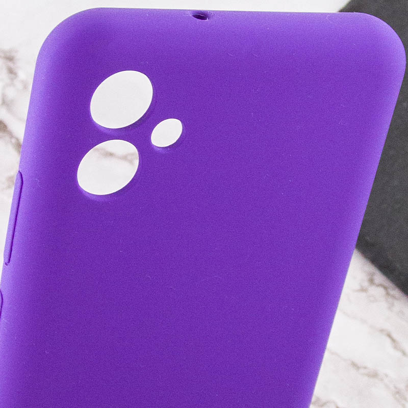 Чохол Silicone Cover Lakshmi Full Camera (AAA) для Samsung Galaxy A04e, Фіолетовий / Amethyst 5, Силікон, купити оптом з доставкою