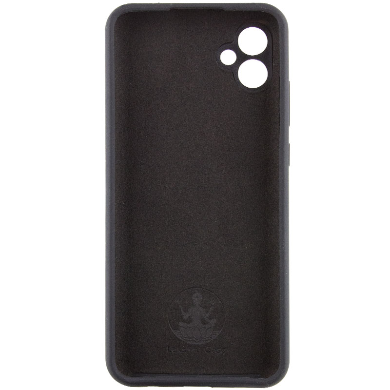 Чохол Silicone Cover Lakshmi Full Camera (AAA) для Samsung Galaxy A04e, Чорний / Black 2, Силікон, купити оптом з доставкою
