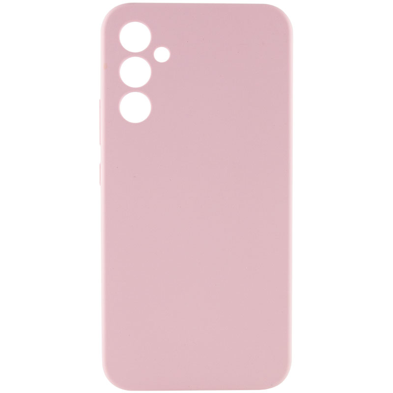 Чохол Silicone Cover Lakshmi Full Camera (AAA) для Samsung Galaxy A34 5G, Рожевий / Pink Sand, Силікон, купити оптом з доставкою