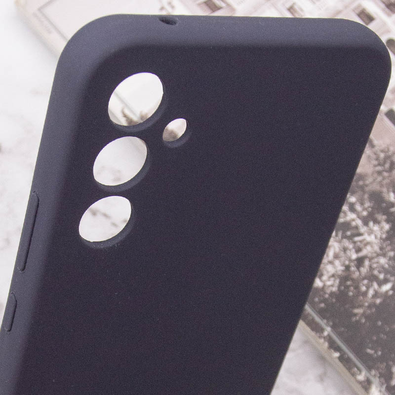 Чехол Silicone Cover Lakshmi Full Camera (AAA) для Samsung Galaxy A34 5G, Серый / Dark Gray 5, Силикон, купить оптом с доставкой