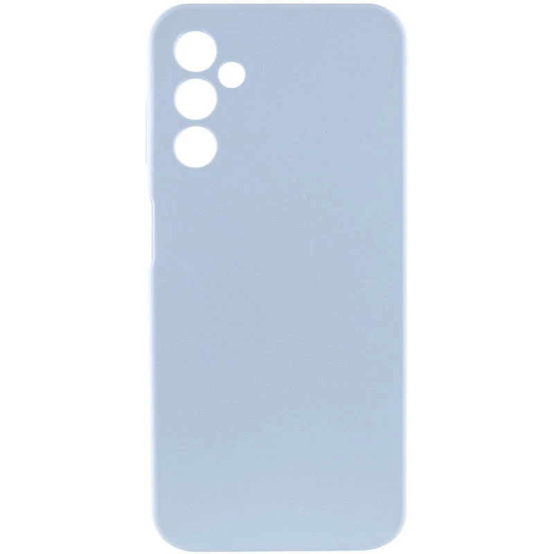 Чехол Silicone Cover Lakshmi Full Camera (AAA) для Samsung Galaxy A14 4G/5G, Голубой / Sweet Blue, Силикон, купить оптом с доставкой