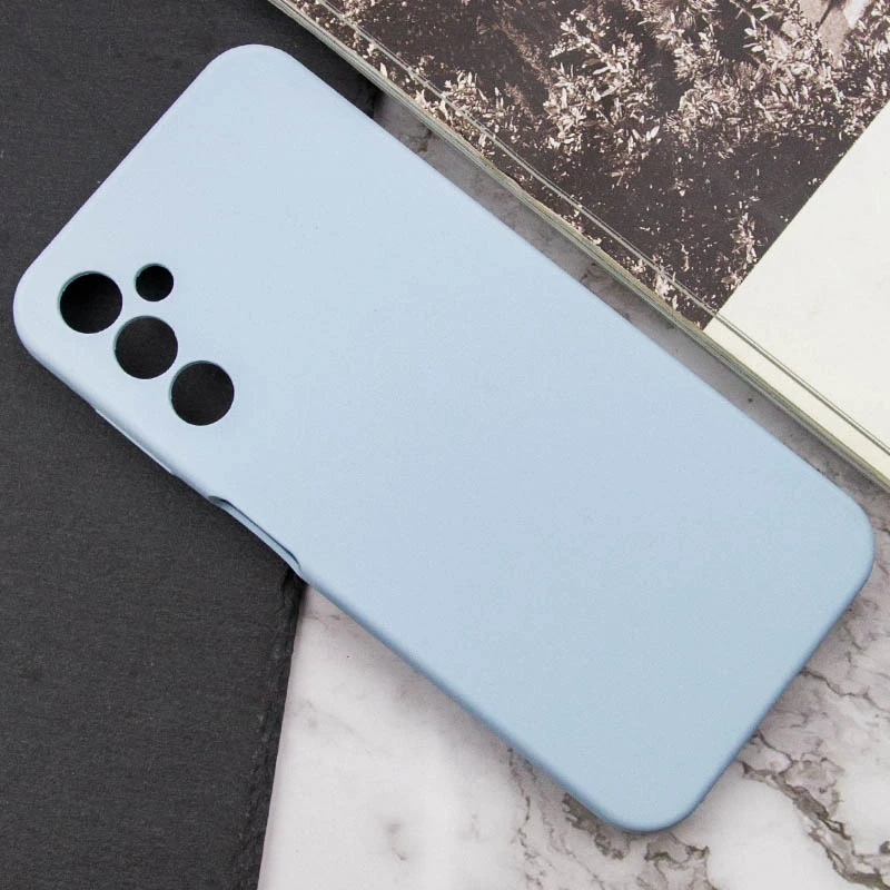 Чехол Silicone Cover Lakshmi Full Camera (AAA) для Samsung Galaxy A14 4G/5G, Голубой / Sweet Blue 4, Силикон, купить оптом с доставкой