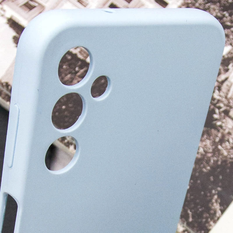 Чехол Silicone Cover Lakshmi Full Camera (AAA) для Samsung Galaxy A14 4G/5G, Голубой / Sweet Blue 5, Силикон, купить оптом с доставкой