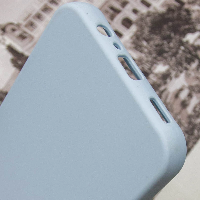 Чехол Silicone Cover Lakshmi Full Camera (AAA) для Samsung Galaxy A14 4G/5G, Голубой / Sweet Blue 6, Силикон, купить оптом с доставкой