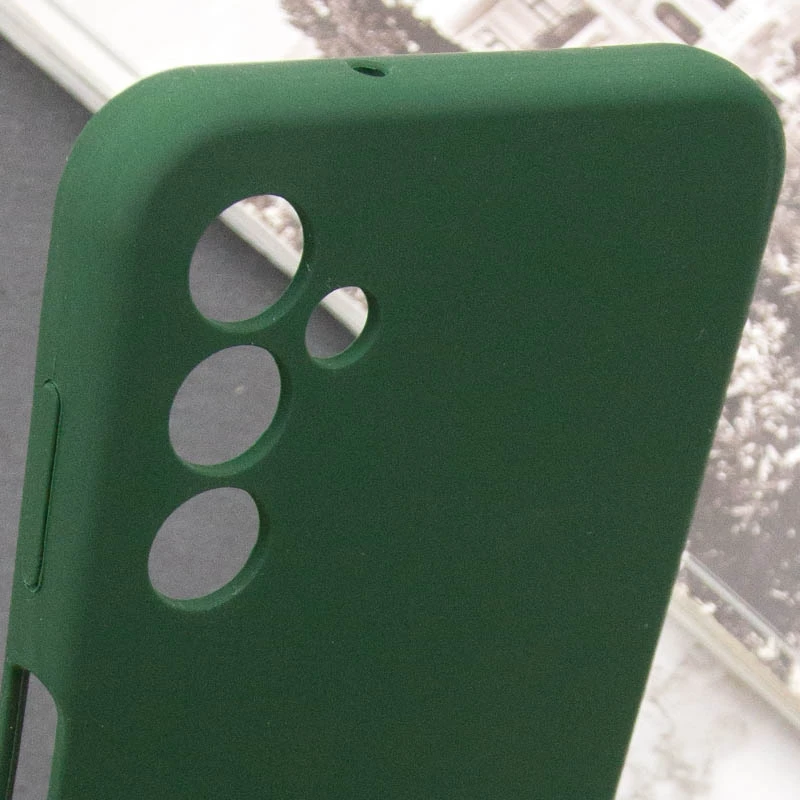 Чехол Silicone Cover Lakshmi Full Camera (AAA) для Samsung Galaxy A14 4G/5G, Зеленый / Cyprus Green 5, Силикон, купить оптом с доставкой