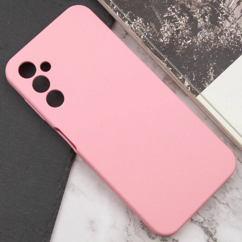 Чехол Silicone Cover Lakshmi Full Camera (AAA) для Samsung Galaxy A14 4G/5G, Розовый / Light pink 4, Силикон, купить оптом с доставкой