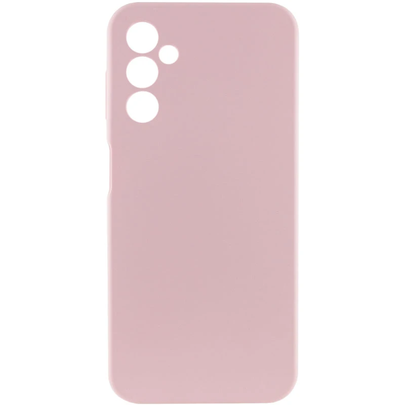 Чехол Silicone Cover Lakshmi Full Camera (AAA) для Samsung Galaxy A14 4G/5G, Розовый / Pink Sand, Силикон, купить оптом с доставкой