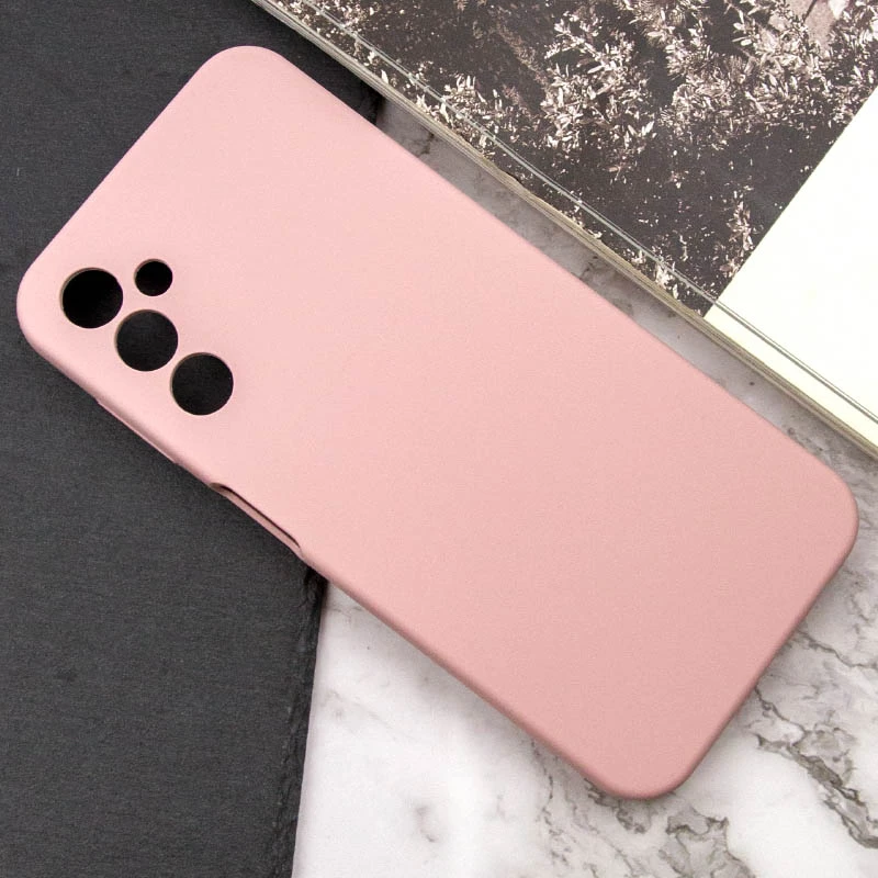 Чехол Silicone Cover Lakshmi Full Camera (AAA) для Samsung Galaxy A14 4G/5G, Розовый / Pink Sand 4, Силикон, купить оптом с доставкой
