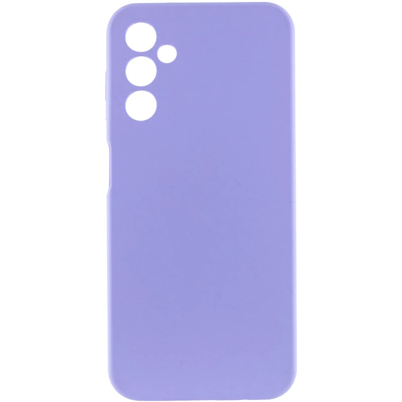Чехол Silicone Cover Lakshmi Full Camera (AAA) для Samsung Galaxy A14 4G/5G, Сиреневый / Dasheen, Силикон, купить оптом с доставкой