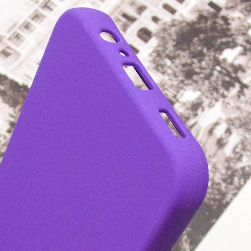 Чехол Silicone Cover Lakshmi Full Camera (AAA) для Samsung Galaxy A14 4G/5G, Фиолетовый / Amethyst 6, Силикон, купить оптом с доставкой