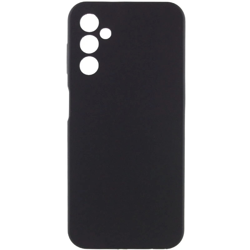 Чехол Silicone Cover Lakshmi Full Camera (AAA) для Samsung Galaxy A14 4G/5G, Черный / Black, Силикон, купить оптом с доставкой