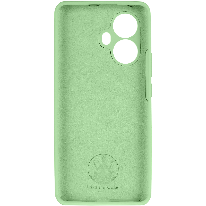 Чохол Silicone Cover Lakshmi Full Camera (AAA) для Realme 10 Pro+, М'ятний / Mint 2, Силікон, купити оптом з доставкою