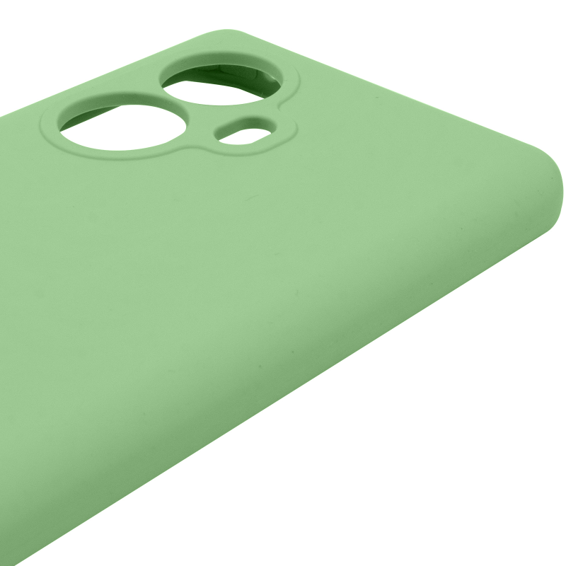 Чохол Silicone Cover Lakshmi Full Camera (AAA) для Realme 10 Pro+, М'ятний / Mint 3, Силікон, купити оптом з доставкою