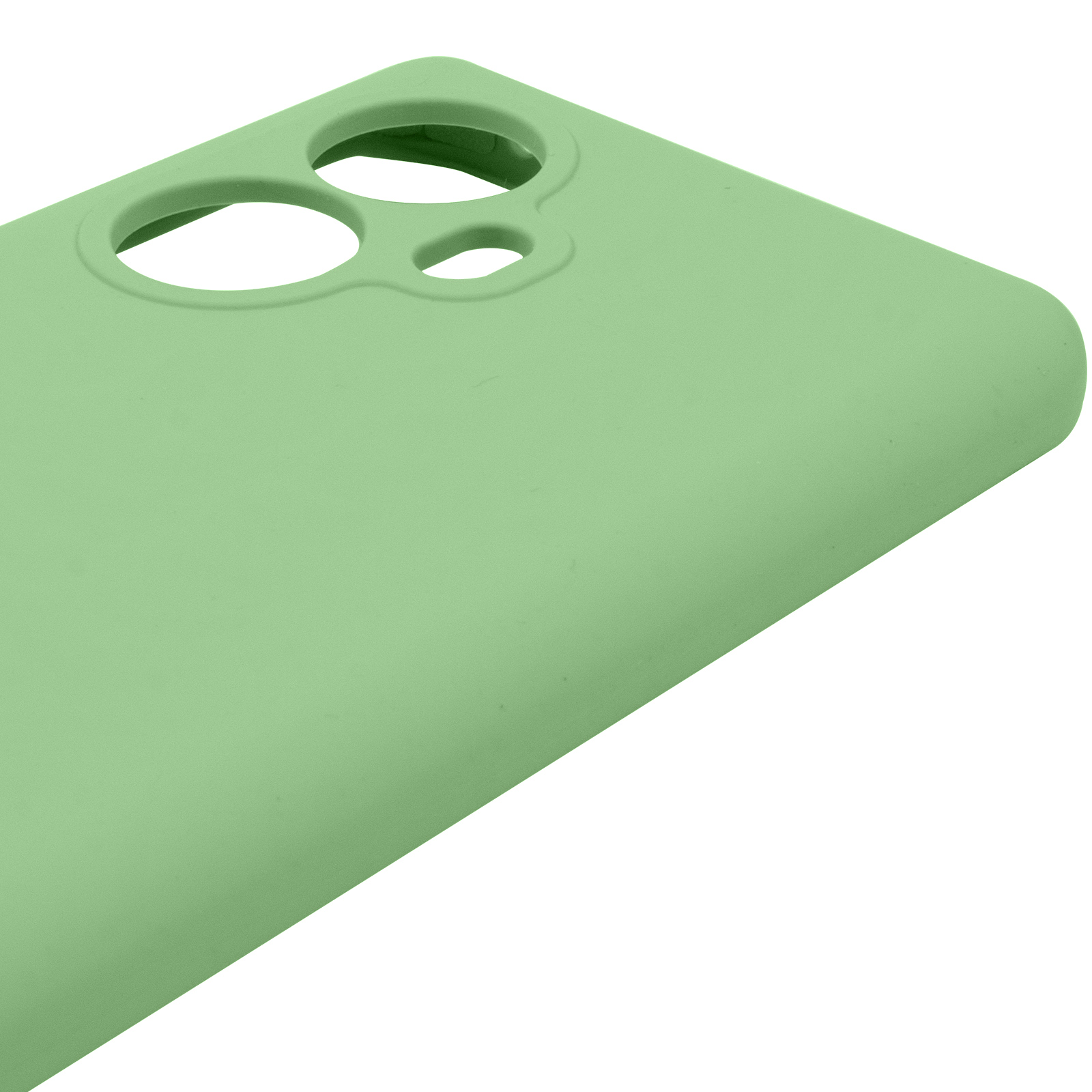 Чохол Silicone Cover Lakshmi Full Camera (AAA) для Realme 10 Pro+, М'ятний / Mint 3, Силікон, купити оптом з доставкою