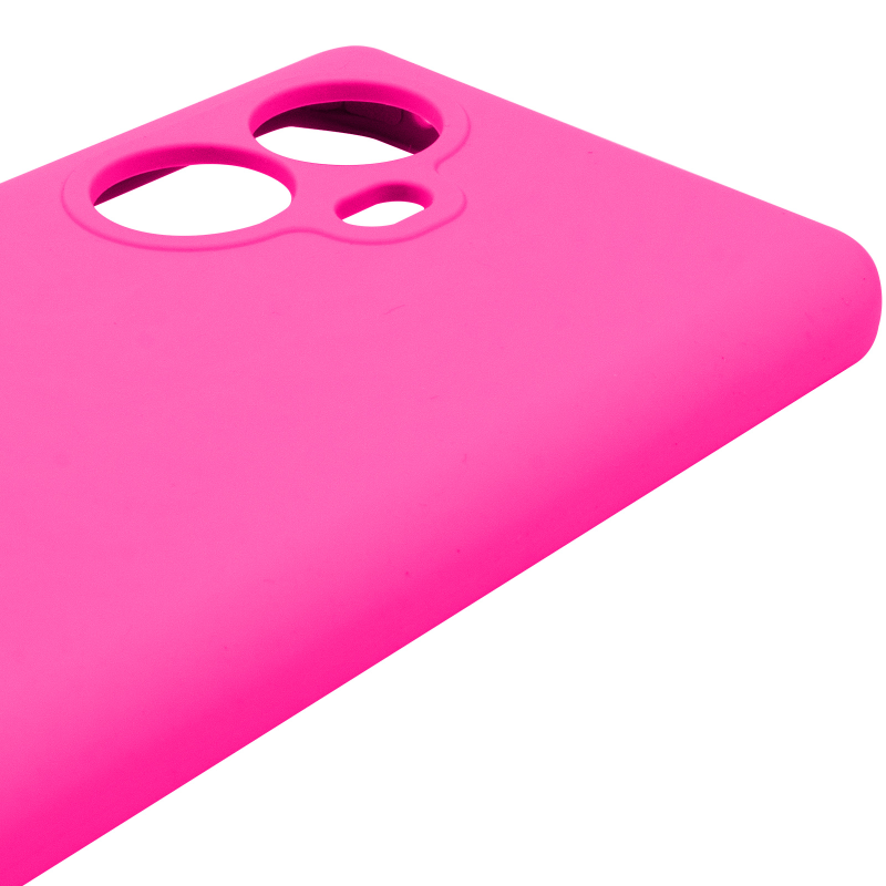 Чохол Silicone Cover Lakshmi Full Camera (AAA) для Realme 10 Pro+, Рожевий / Barbie pink 3, Силікон, купити оптом з доставкою