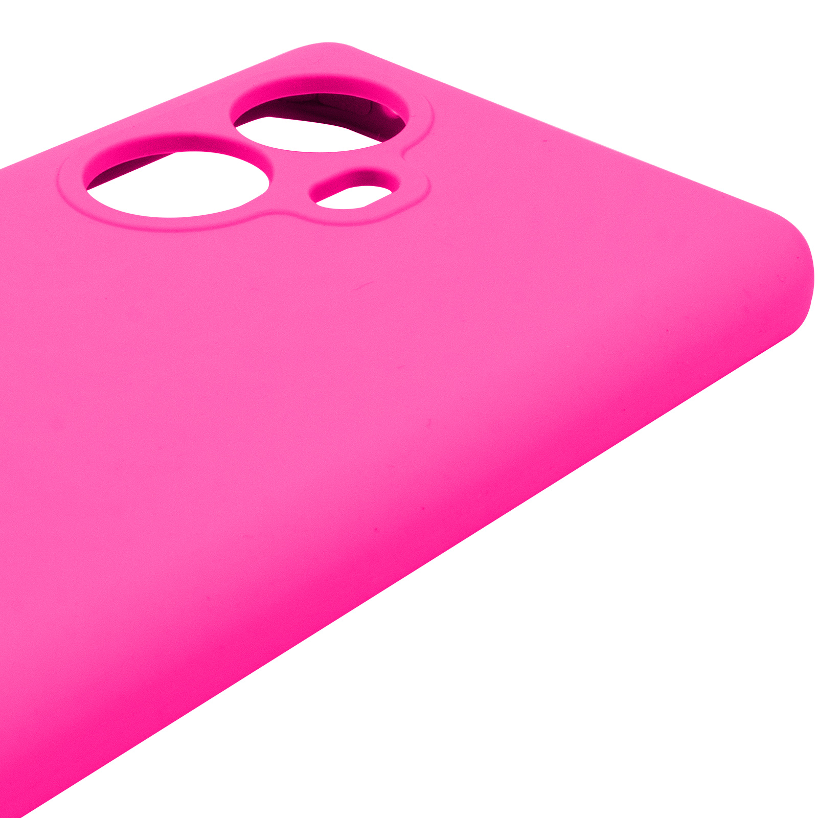 Чохол Silicone Cover Lakshmi Full Camera (AAA) для Realme 10 Pro+, Рожевий / Barbie pink 3, Силікон, купити оптом з доставкою