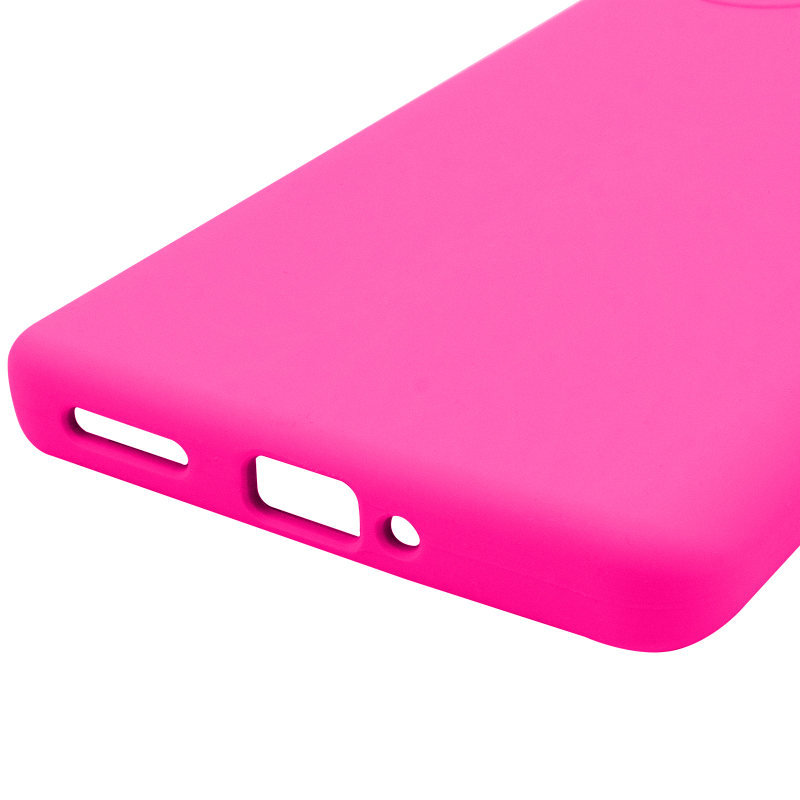 Чохол Silicone Cover Lakshmi Full Camera (AAA) для Realme 10 Pro+, Рожевий / Barbie pink 4, Силікон, купити оптом з доставкою