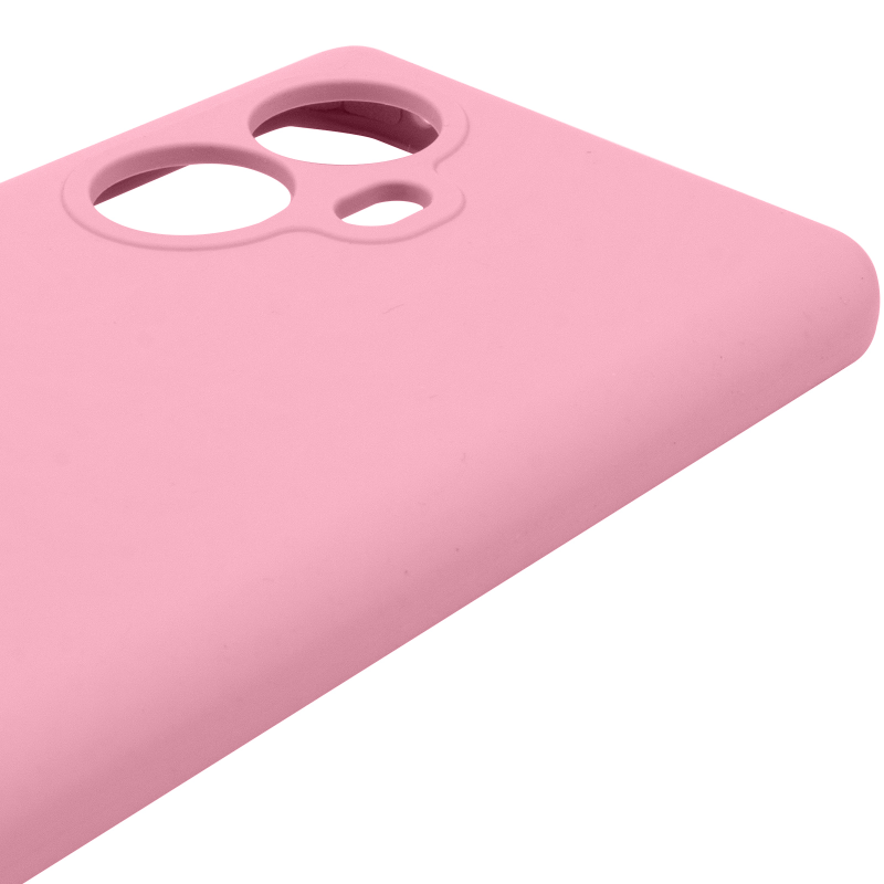 Чохол Silicone Cover Lakshmi Full Camera (AAA) для Realme 10 Pro+, Рожевий / Light pink 3, Силікон, купити оптом з доставкою